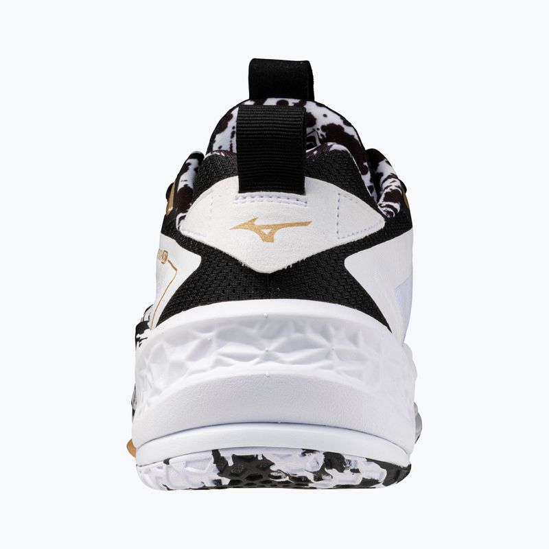Buty do piłki ręcznej Mizuno Wave Stealth Neo 2 white/black/ge gold 10