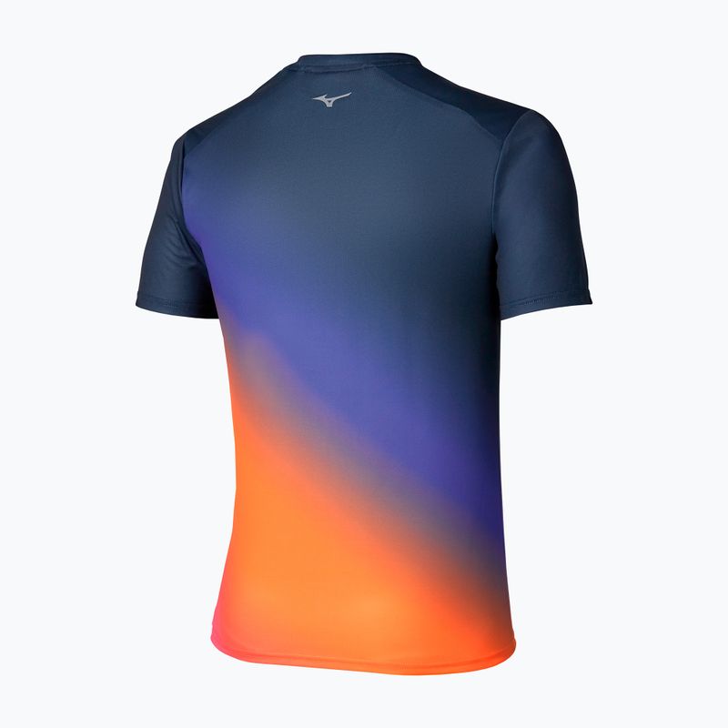 Koszulka do biegania męska Mizuno Summer Pack QD Tee yuuyake 6