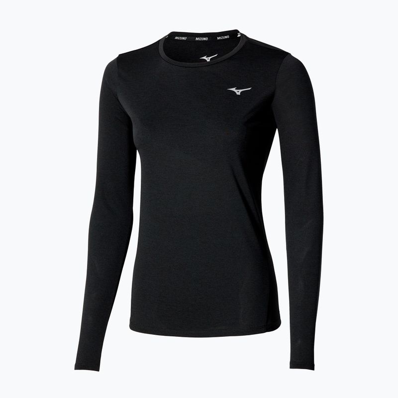 Longsleeve do biegania damski Mizuno Core Impulse Tee black