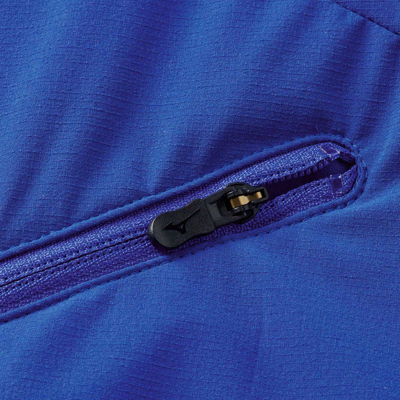 Kurtka do biegania męska Mizuno Active Alpha Hodded sodalite blue 3