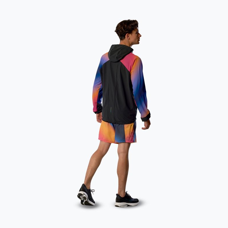 Kurtka do biegania męska Mizuno Active Alpha Hodded yuuyake 3