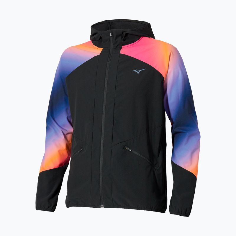 Kurtka do biegania męska Mizuno Active Alpha Hodded yuuyake 4