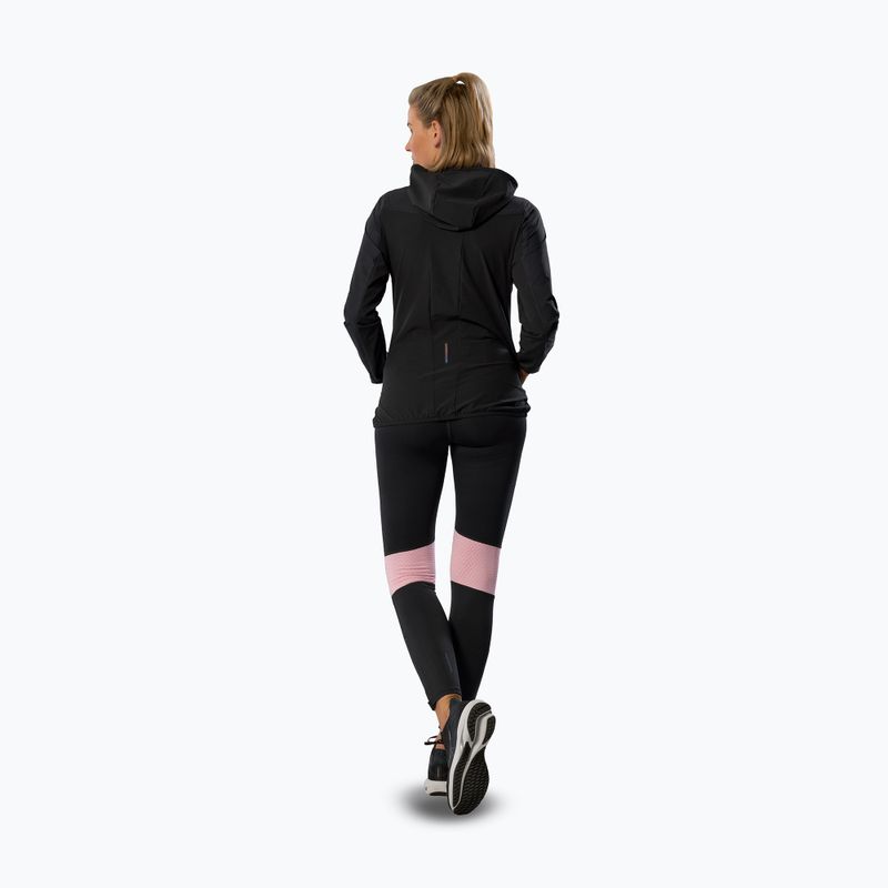Kurtka do biegania damska Mizuno Active Alpha Hodded black 4