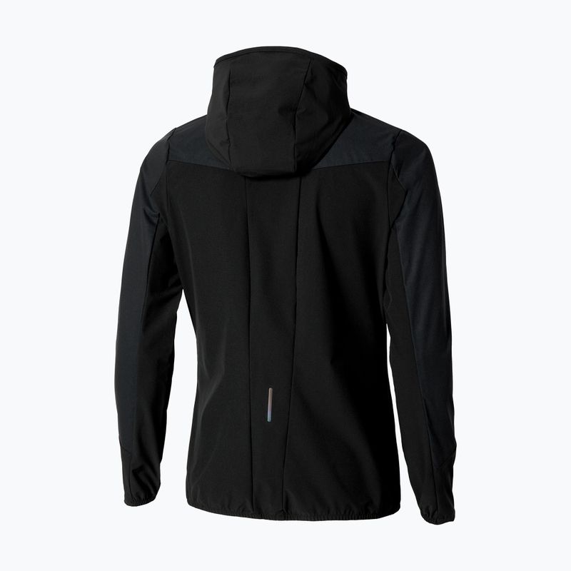 Kurtka do biegania damska Mizuno Active Alpha Hodded black 6