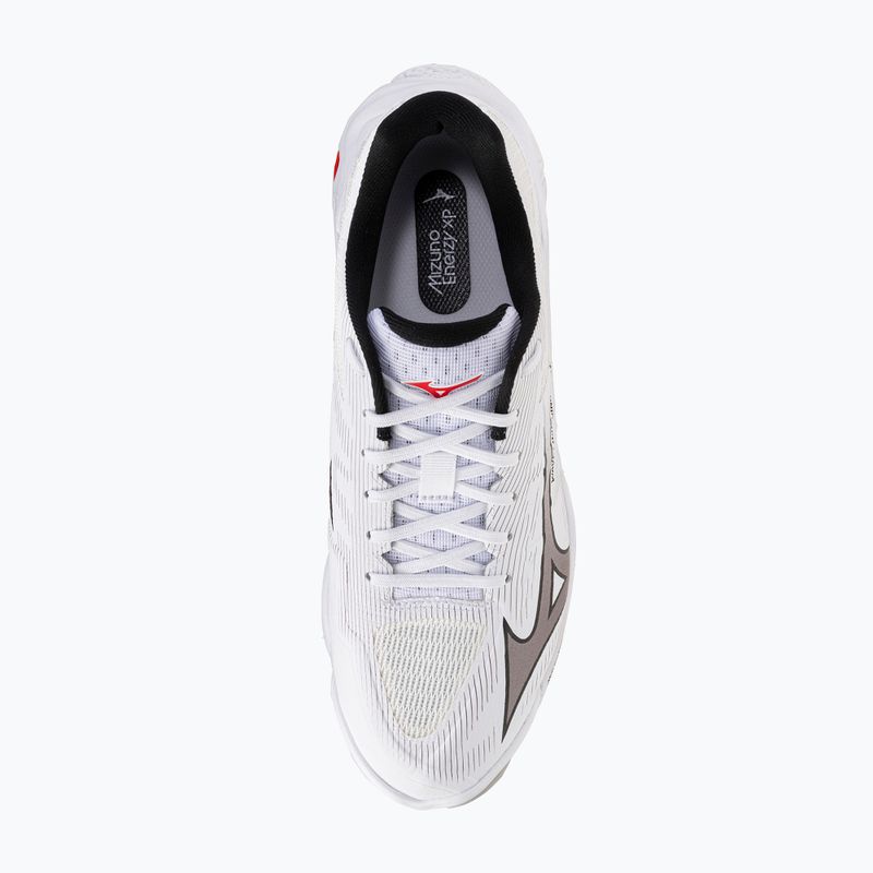 Buty do siatkówki Mizuno Wave Lightning Elite white/black/fiery red 12