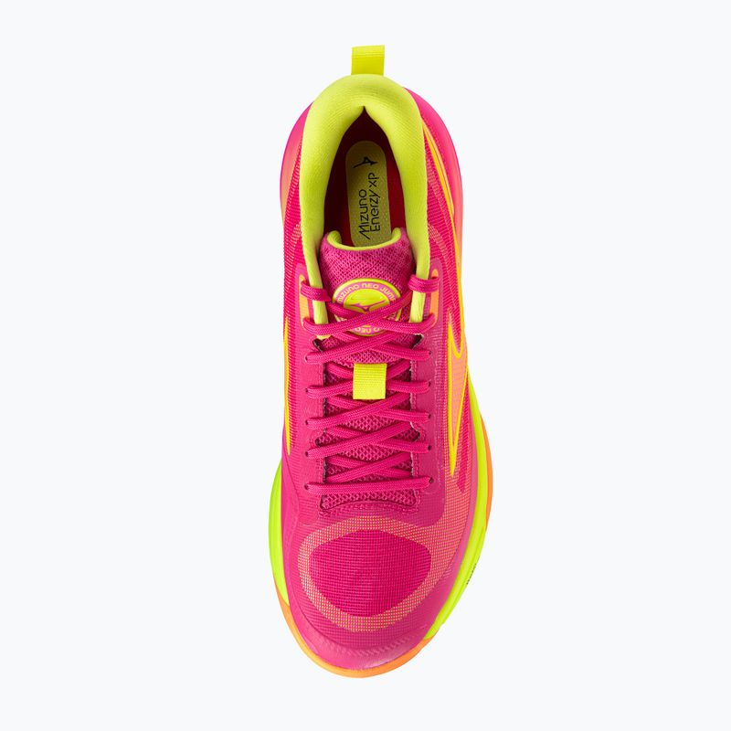 Buty do siatkówki Mizuno Neo Jump pink tetra/fortune yellow/light 11