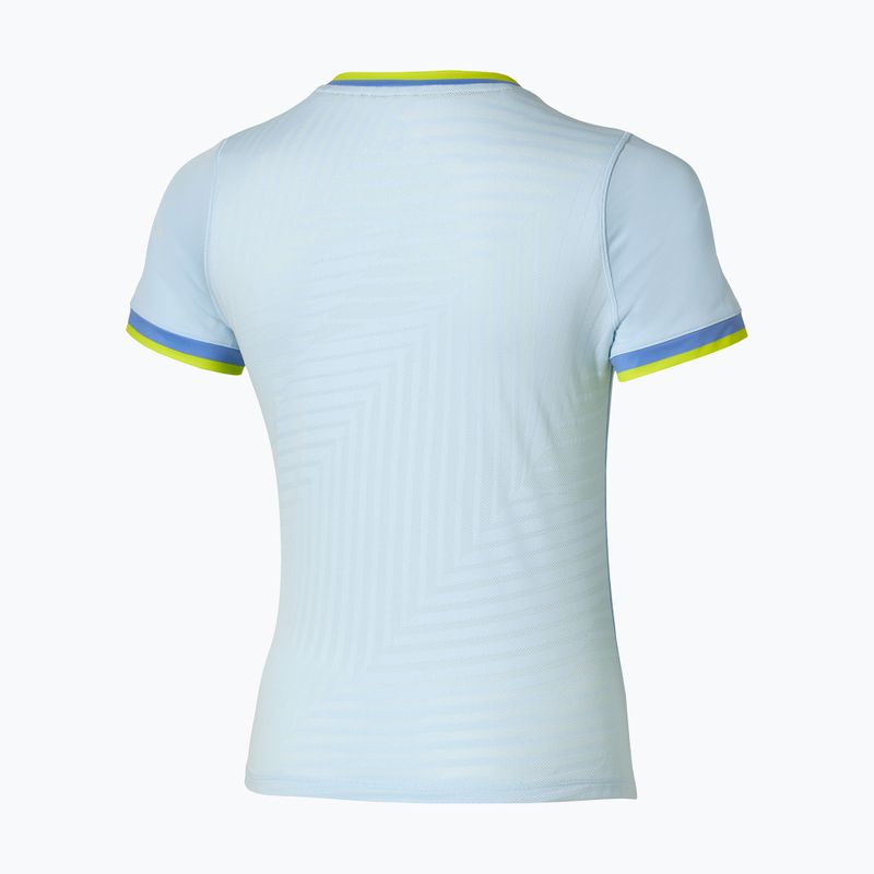 Koszulka tenisowa damska Mizuno Stargazer Tee ice water 2