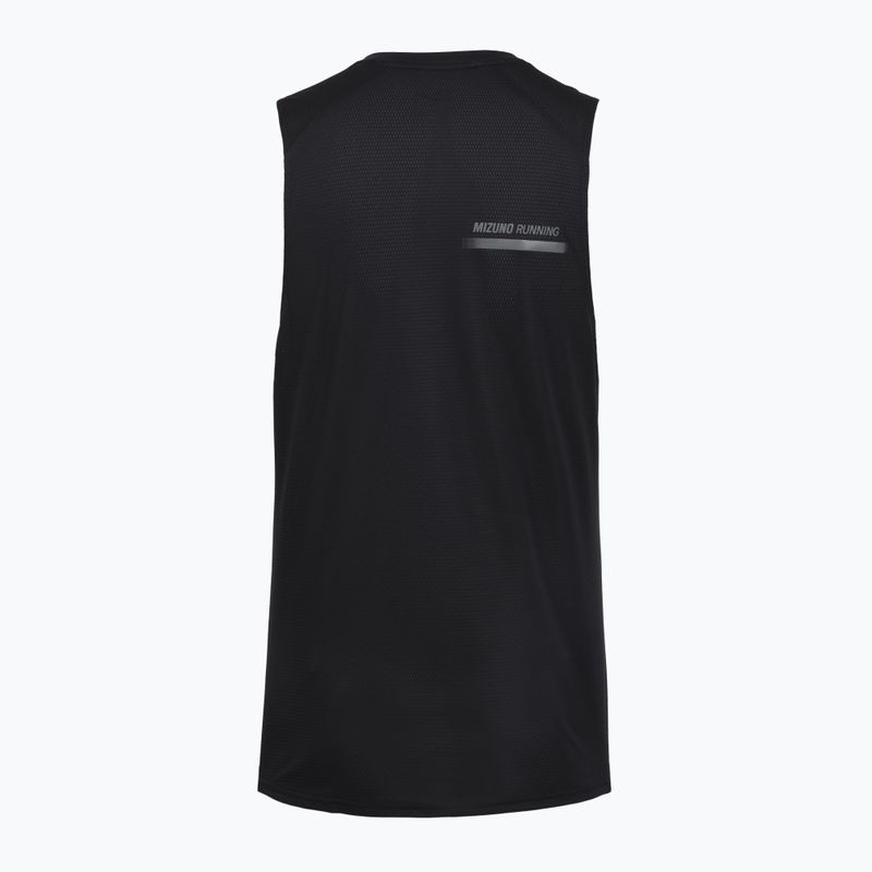 Koszulka do biegania męska Mizuno Active DryAeroFlow Tank Top black 2