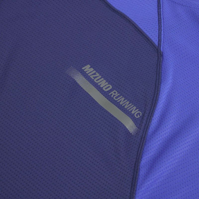 Koszulka do biegania męska Mizuno Active DryAeroFlow Tee dazzling blue 4