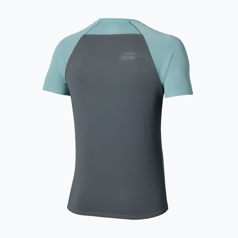 Koszulka do biegania męska Mizuno Active DryAeroFlow Tee aquifer 2