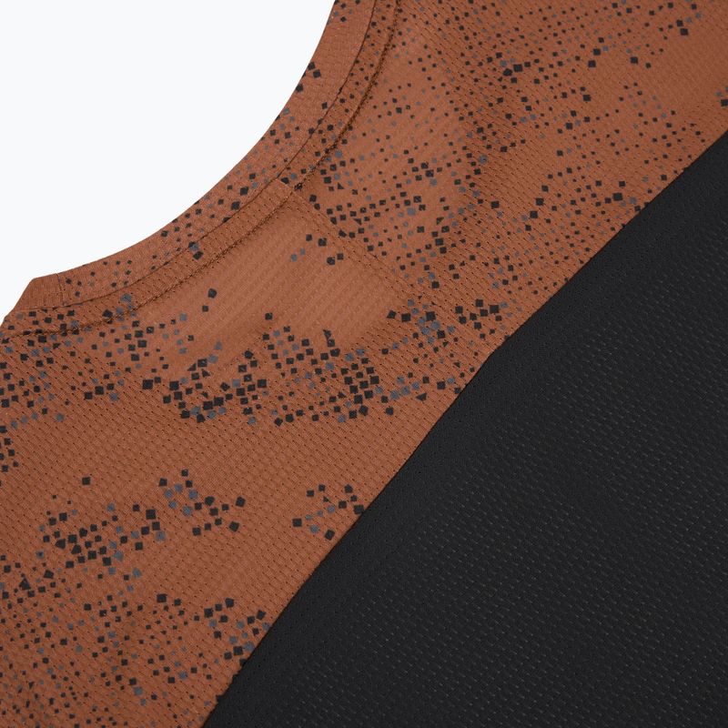 Koszulka do biegania męska Mizuno Active DryAeroFlow Graphic copper brown 4