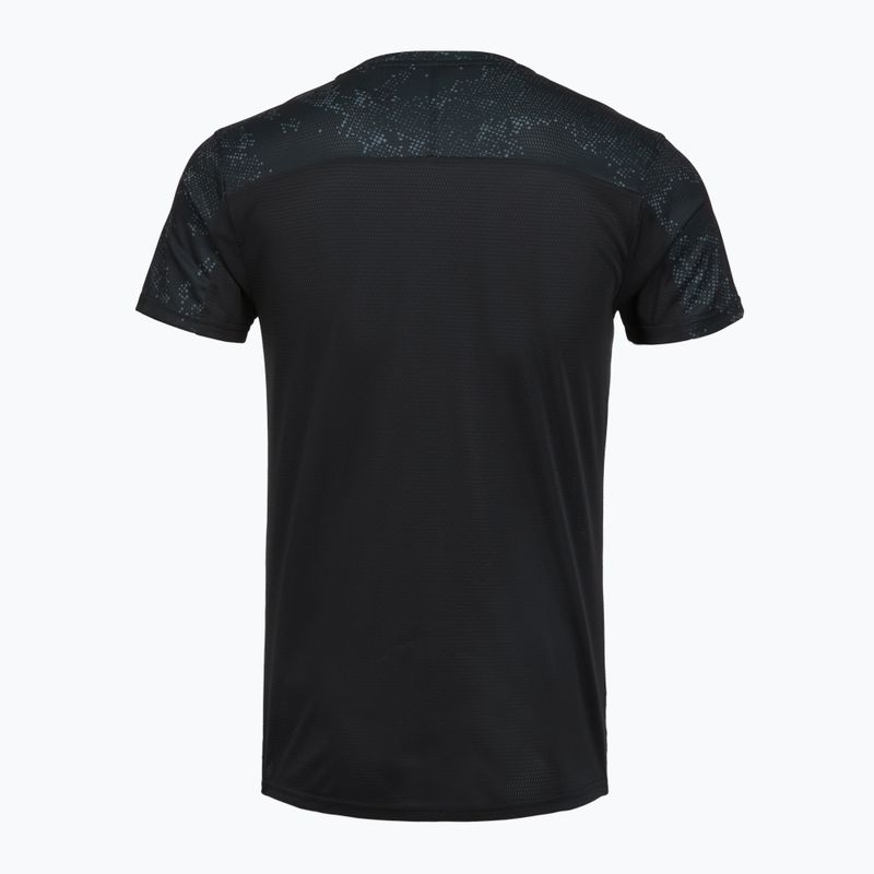 Koszulka do biegania męska Mizuno Active DryAeroFlow Graphic black/gray 2