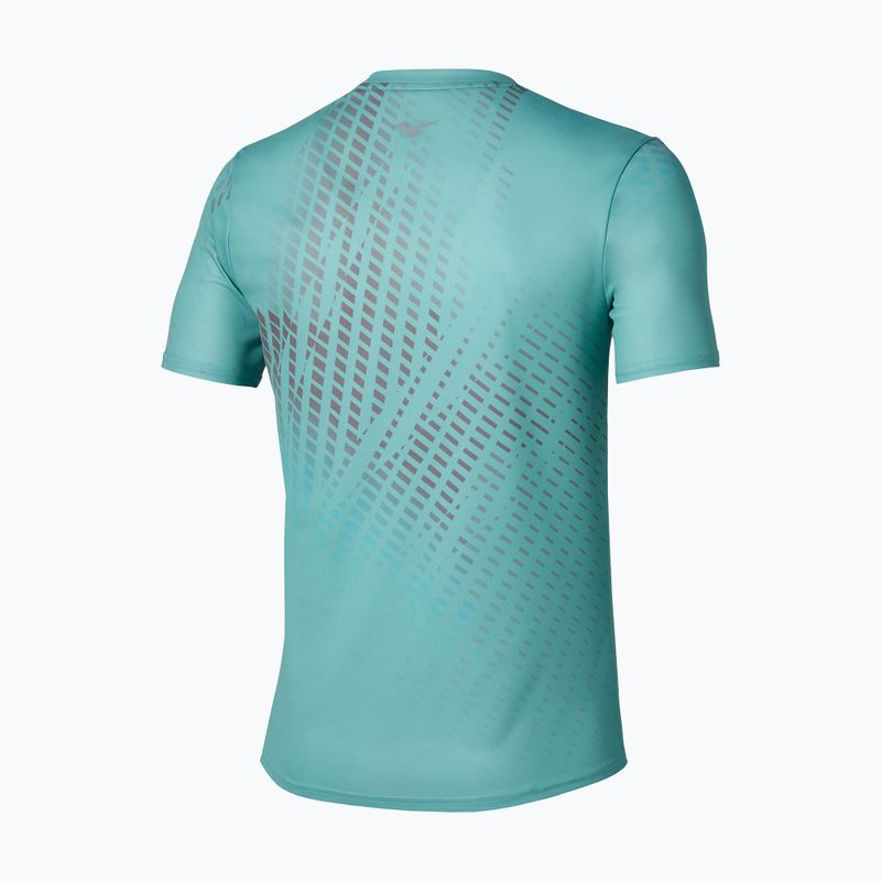 Koszulka do biegania męska Mizuno Core Graphic Tee aquifer 3