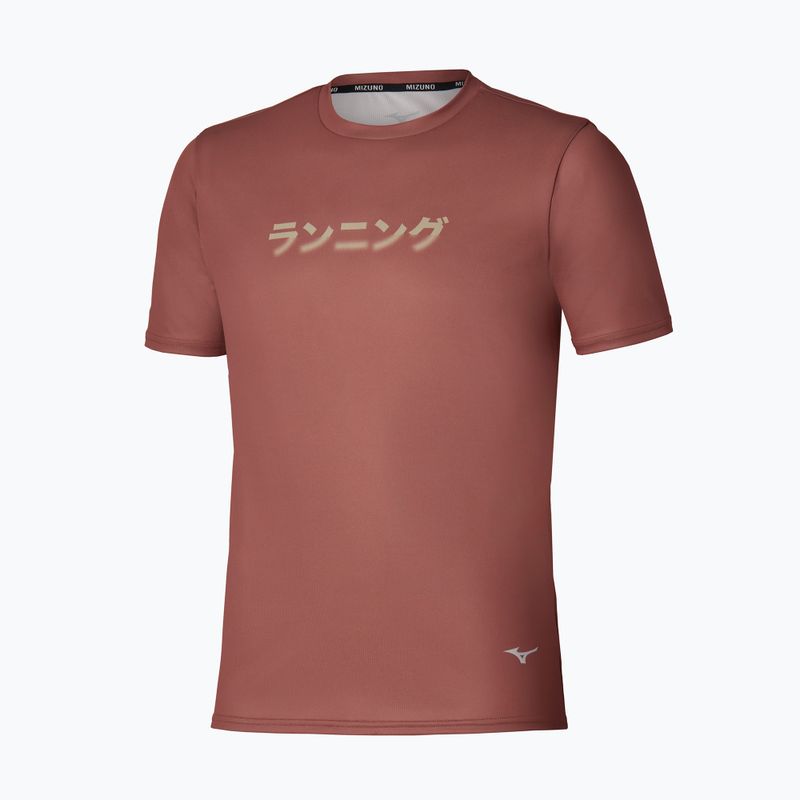 Koszulka do biegania męska Mizuno Core Graphic Tee copper brown 2