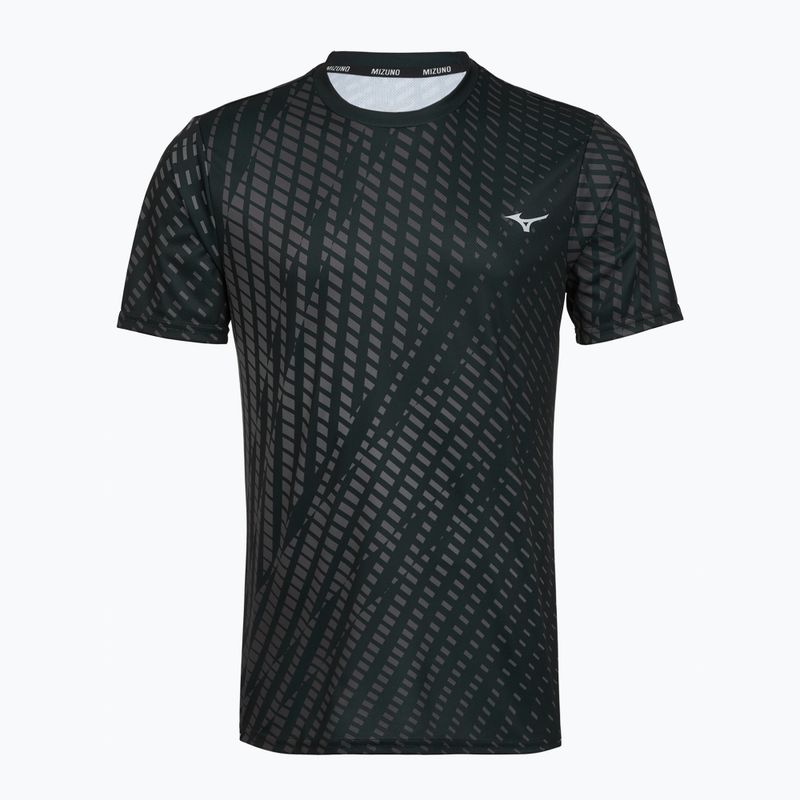 Koszulka do biegania męska Mizuno Core Graphic Tee black/gray