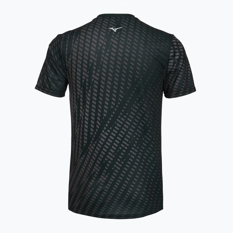 Koszulka do biegania męska Mizuno Core Graphic Tee black/gray 2