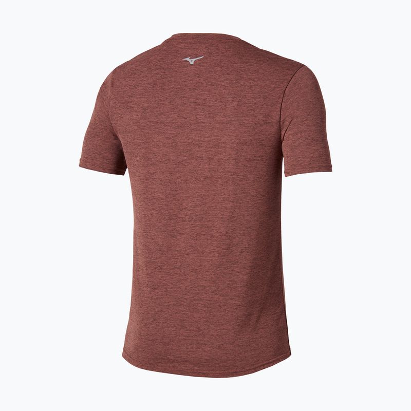 Koszulka do biegania męska Mizuno Core Runbird Tee copper brown 2