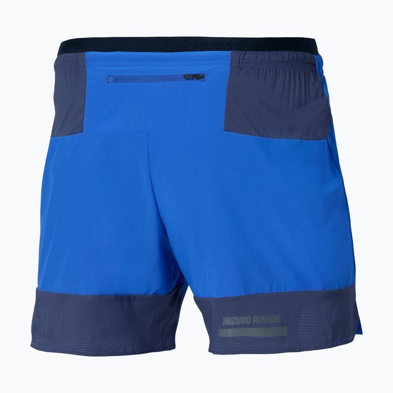 Spodenki do biegania męskie Mizuno Active Alpha 5.5 dazzling blue 3