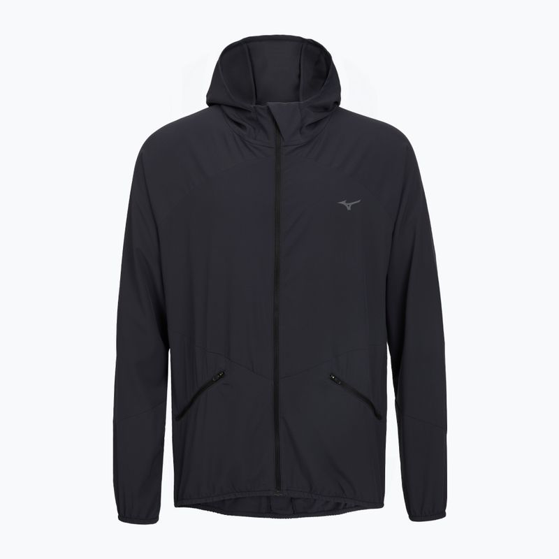 Kurtka do biegania męska Mizuno Active Alpha Hooded black 2
