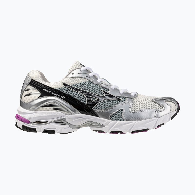 Buty Mizuno Wave Rider 10 snow white/black/slate 8