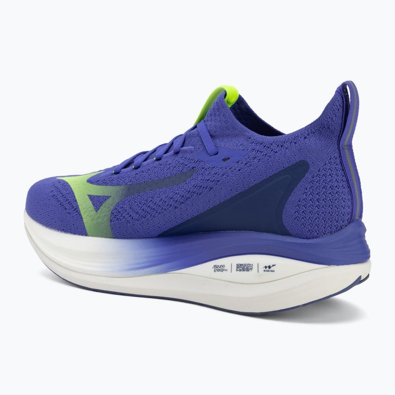 Buty do biegania męskie Mizuno Neo Vista 2 dazzling blue/white/lightning yellow 3