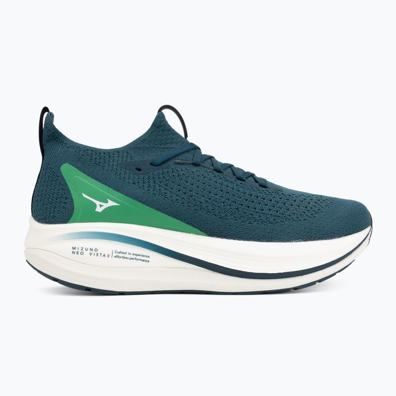 Buty do biegania męskie Mizuno Neo Vista 2 reflecting pond/white/goblin green 2