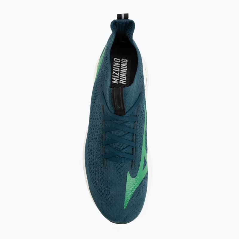 Buty do biegania męskie Mizuno Neo Vista 2 reflecting pond/white/goblin green 5