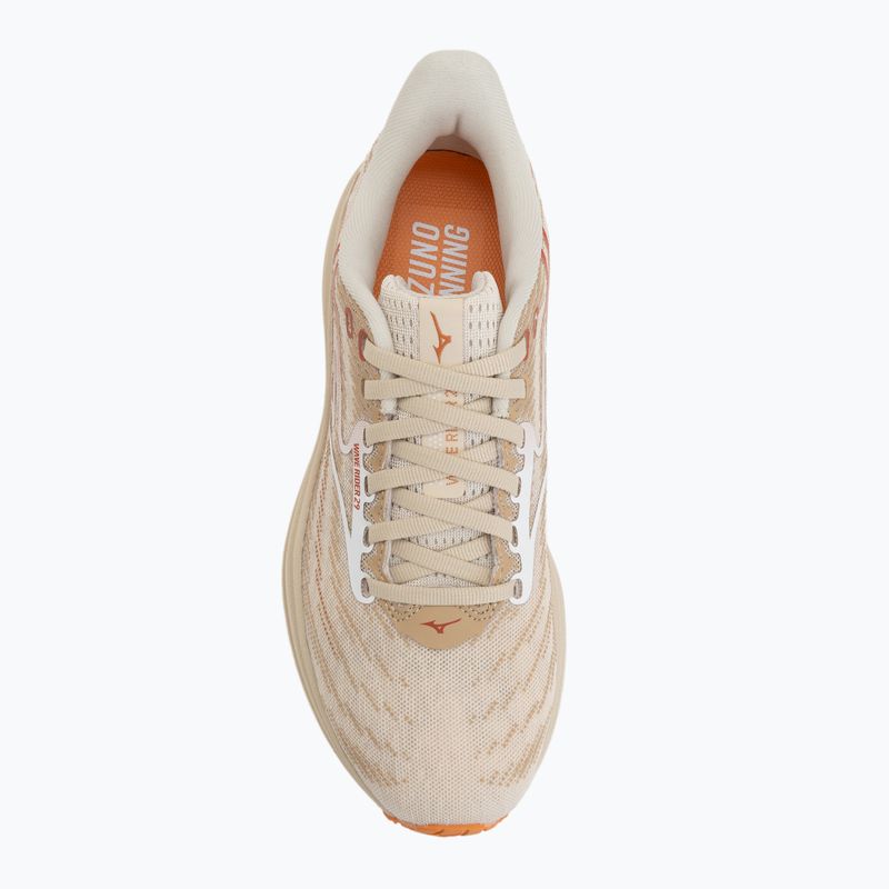 Buty do biegania damskie Mizuno Wave Rider 29 summer sand/white/autumn sunset 5