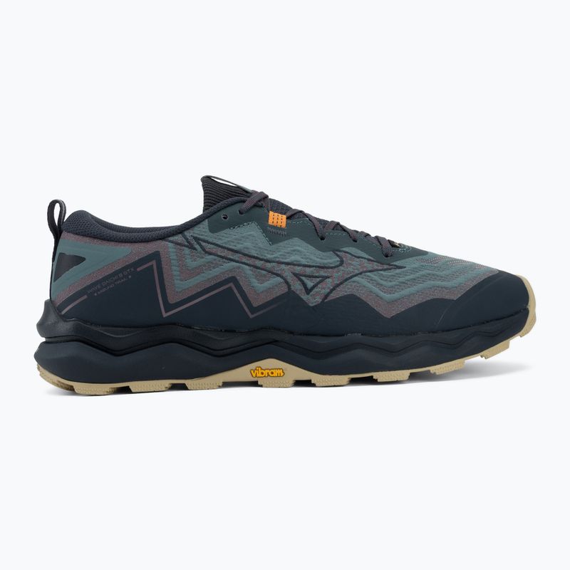Buty do biegania męskie Mizuno Wave Daichi 9 GTX north atlantic/black/pale khaki 2