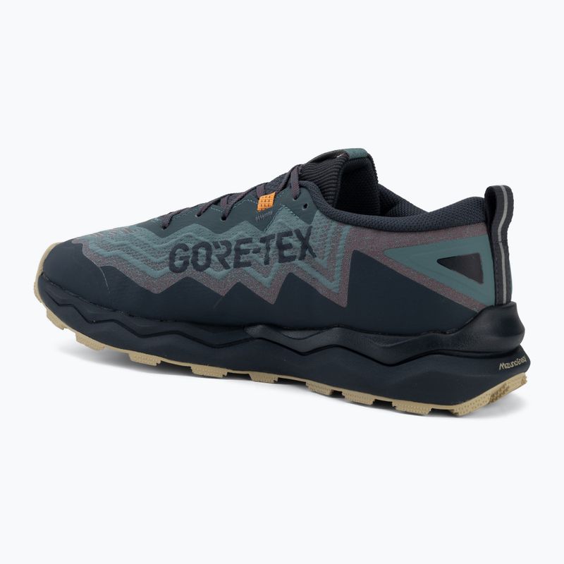 Buty do biegania męskie Mizuno Wave Daichi 9 GTX north atlantic/black/pale khaki 3