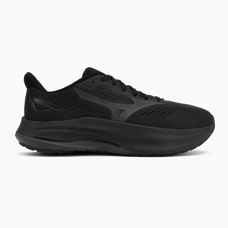 Buty do biegania męskie Mizuno Wave Inspire 22 Wide black/black sand/black 2