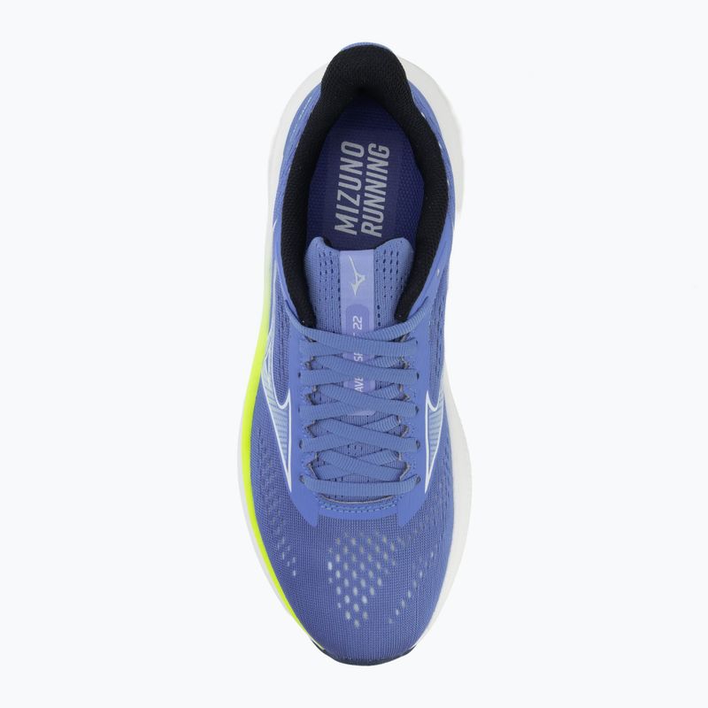 Buty do biegania damskie Mizuno Wave Inspire 22 ultramarine/white/lightning yellow 5