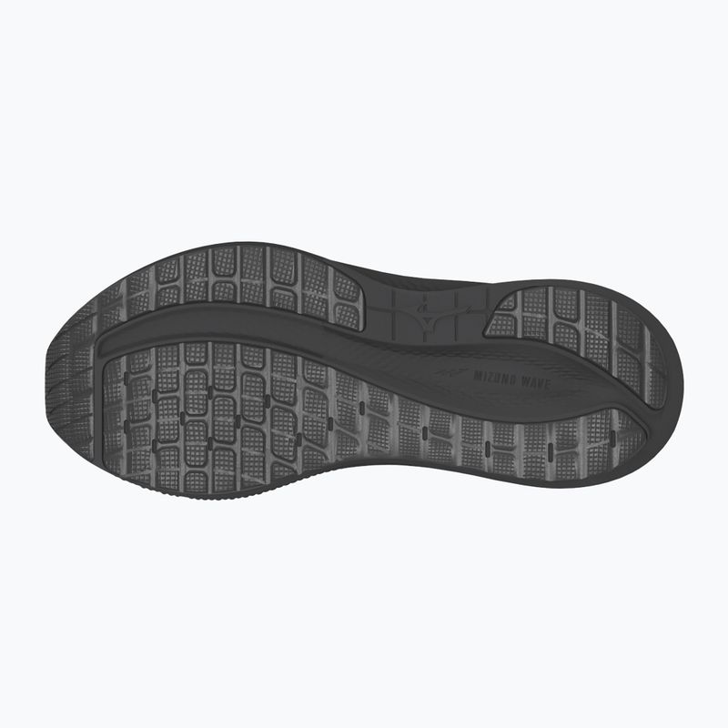 Buty do biegania damskie Mizuno Wave Inspire 22 D black/black sand/black 9