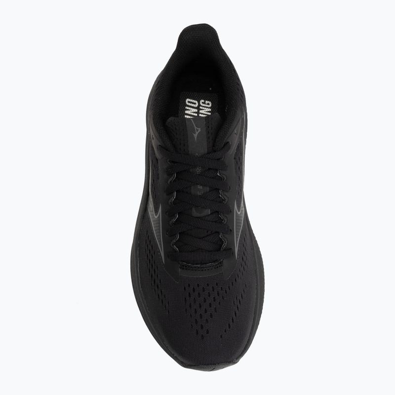Buty do biegania damskie Mizuno Wave Inspire 22 D black/black sand/black 5