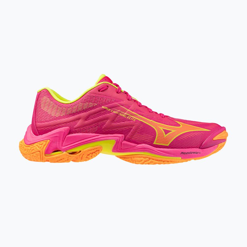 Buty do siatkówki Mizuno Wave Lightning Elite pink tetra/fortune yellow/ligh 8