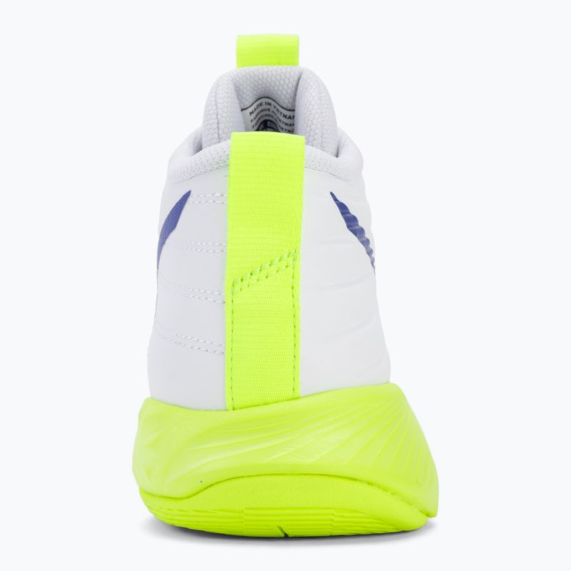 Buty do siatkówki Mizuno Wave Momentum Pro Mid white/lightning yellow/dazzling blue 6