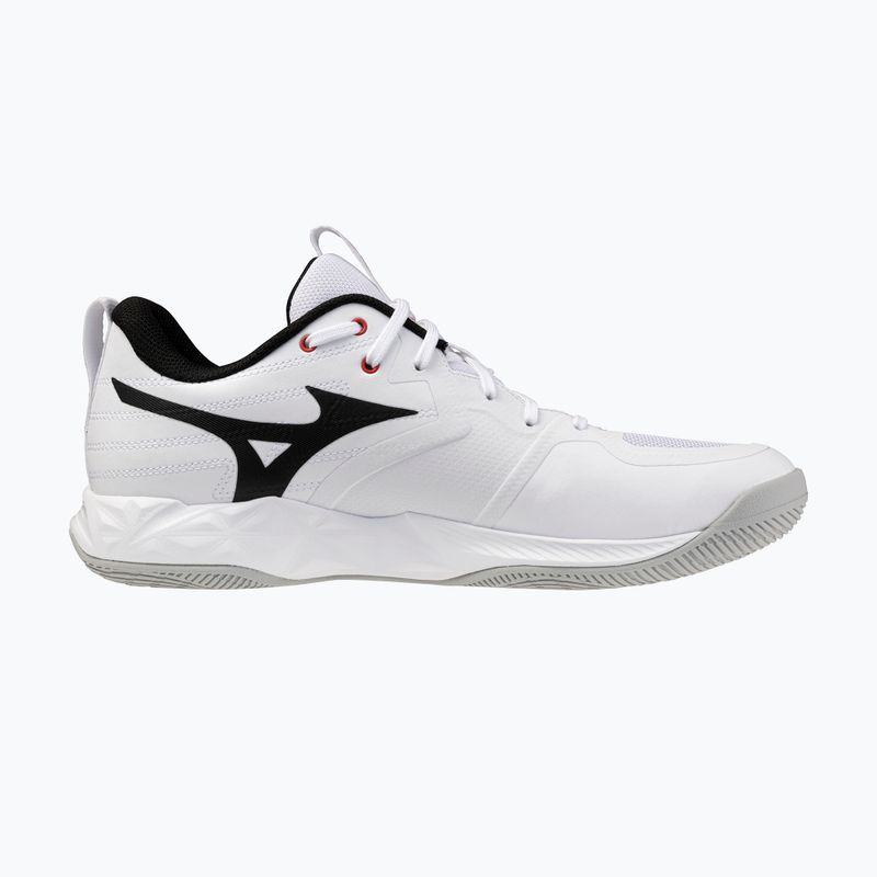 Buty do siatkówki Mizuno Wave Momentum Pro white/black/fiery red 9