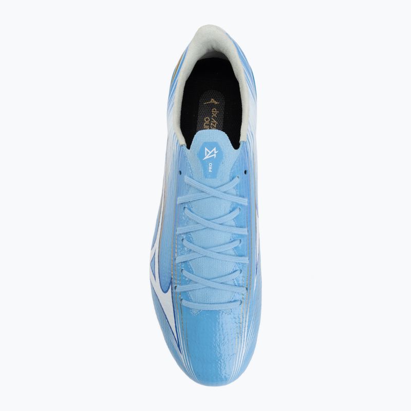 Buty piłkarskie Mizuno Alfa III Pro FG celeste/white 5
