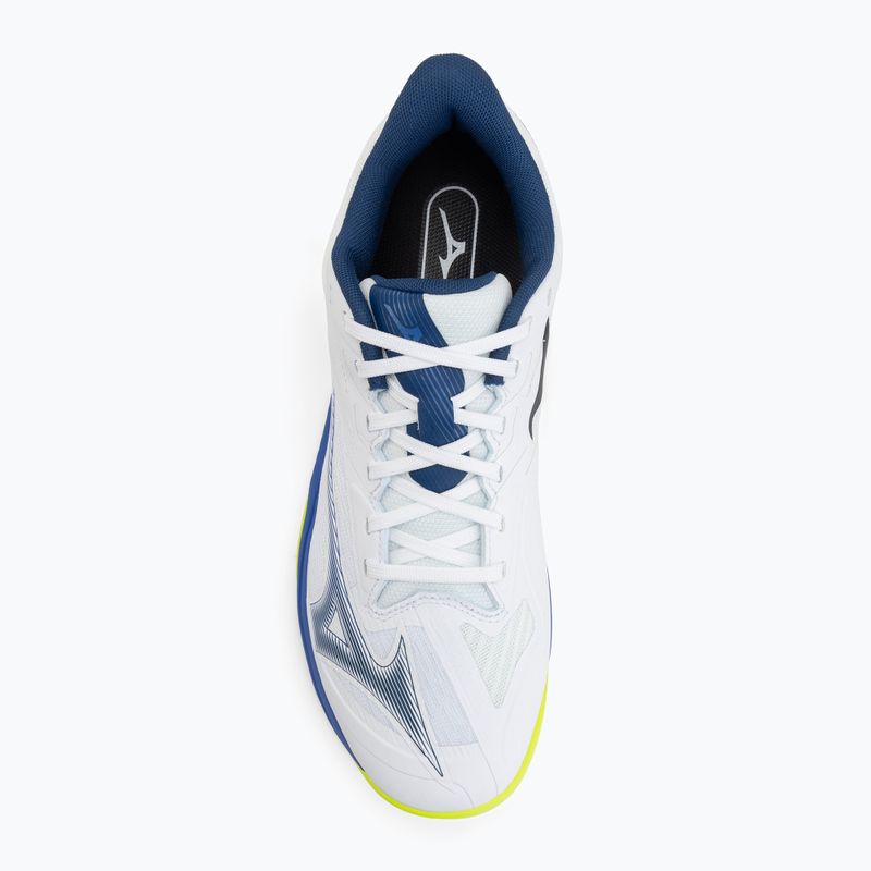 Buty do tenisa Mizuno Wave Exceed Court CC white/dazzling blue/lightning 5
