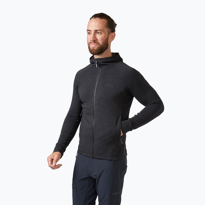 Bluza męska Rab Nexus Hoody black
