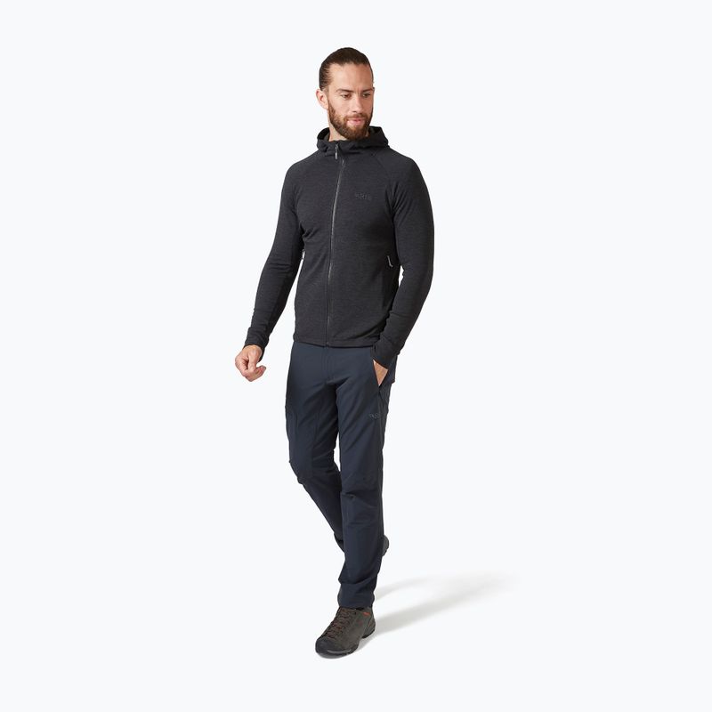 Bluza męska Rab Nexus Hoody black 3