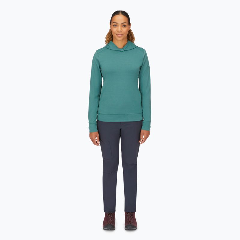 Bluza damska Rab Centrum Hoody eucalyptus 2