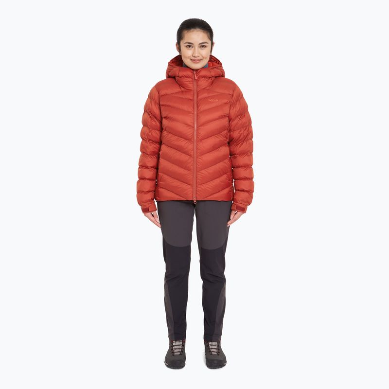 Kurtka ocieplana damska Rab Nebula Pro tuscan red 2