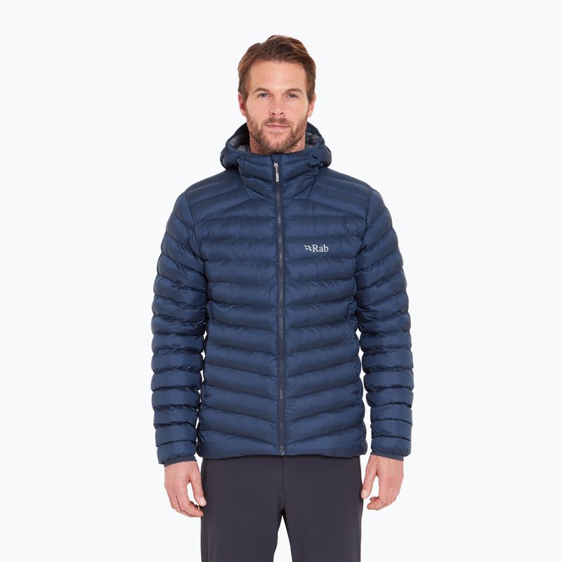 Kurtka ocieplana męska Rab Cirrus Alpine tempest blue