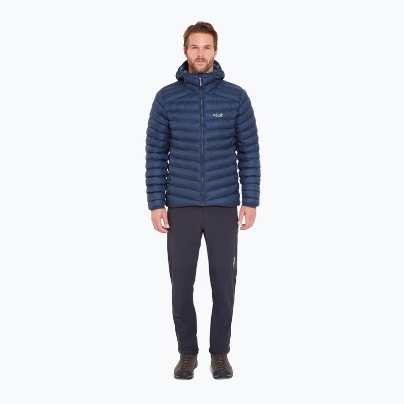 Kurtka ocieplana męska Rab Cirrus Alpine tempest blue 3