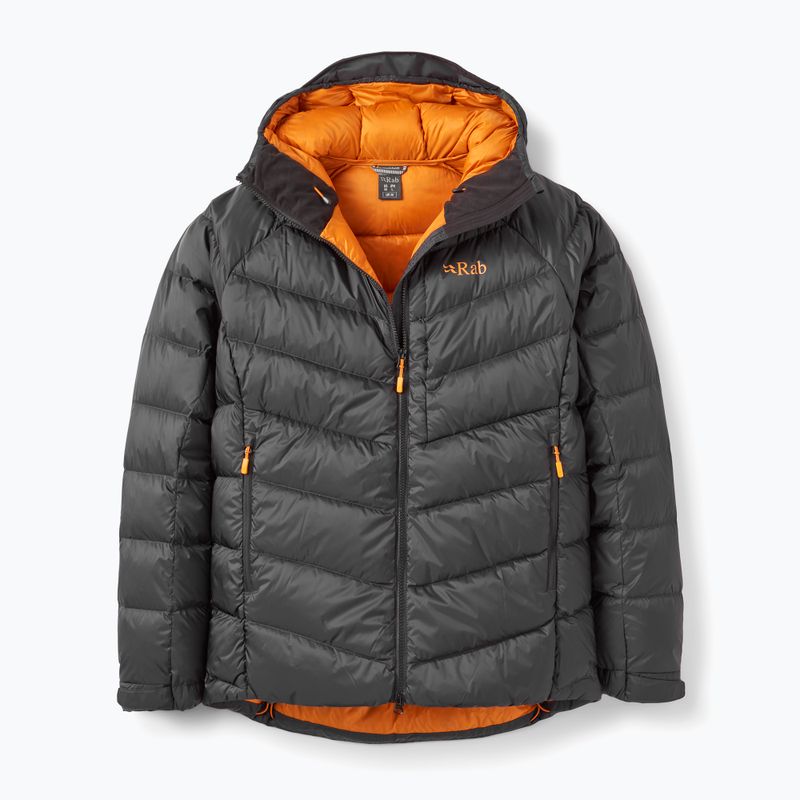 Kurtka puchowa męska Rab Glaceon Pro anthracite 4
