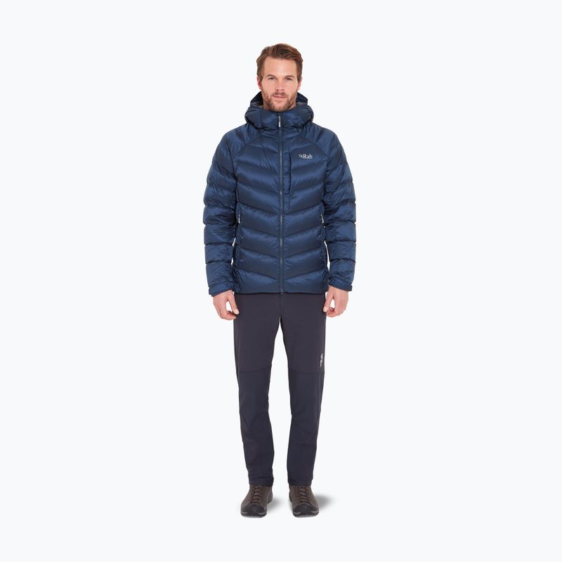 Kurtka puchowa męska Rab Glaceon Pro Jacket tempest blue 2
