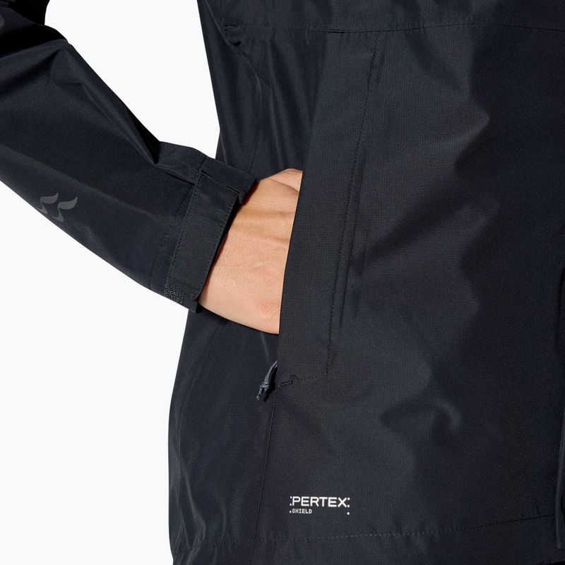 Kurtka przeciwdeszczowa damska Rab Downpour black 10