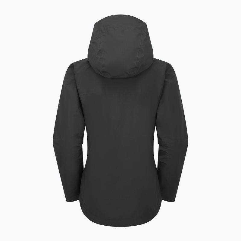 Kurtka przeciwdeszczowa damska Rab Downpour black 13