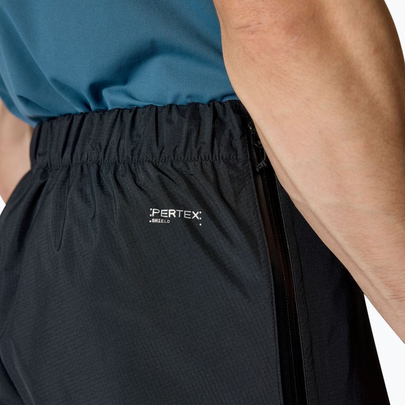 Spodnie trekkingowe męskie Rab Downpour Mountain black 6